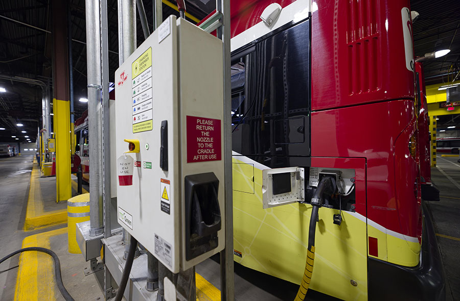 TTC Arrow Road Garage Electrification PowerON