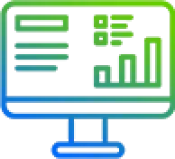 Computer analysis icon